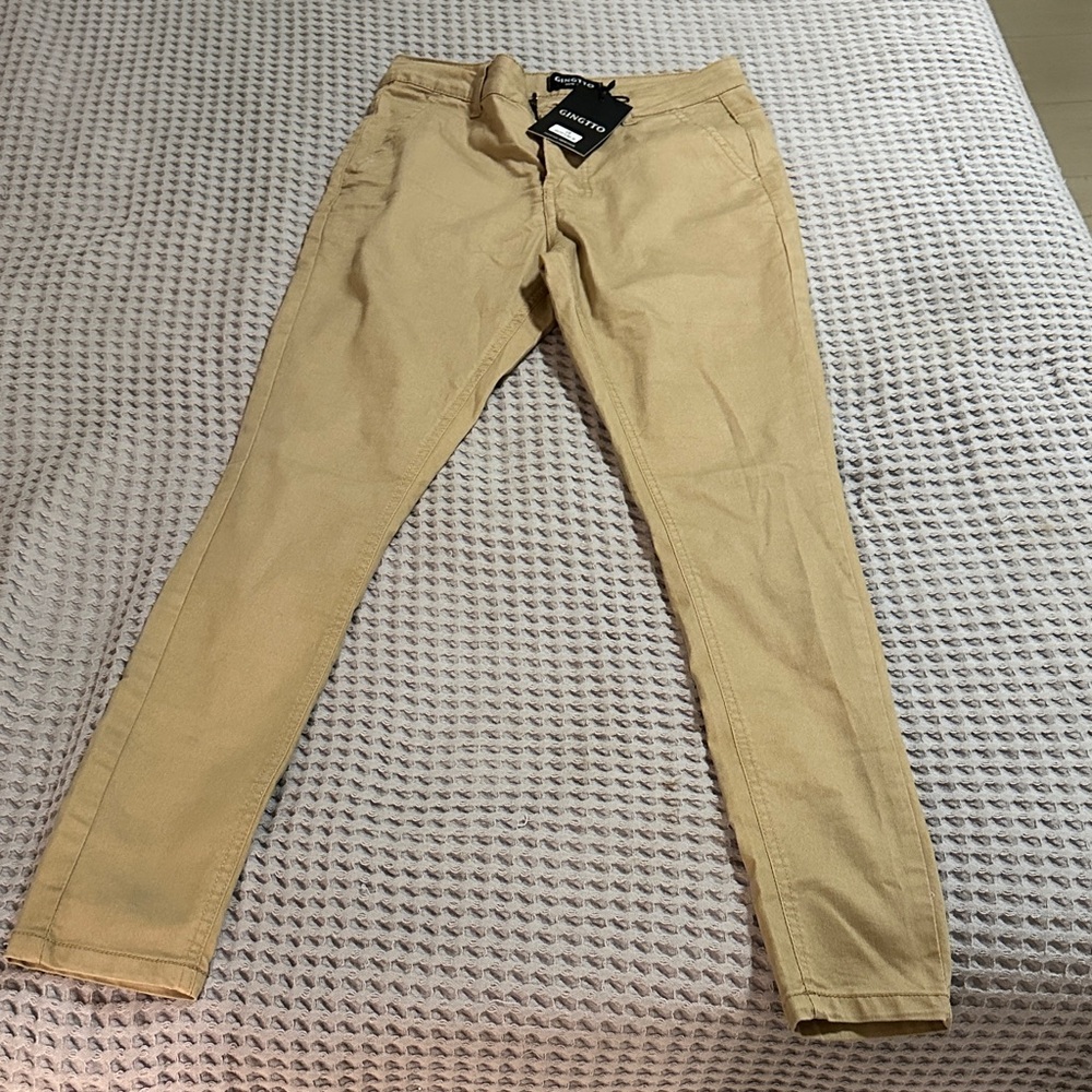 Men's Stretch Skinny Jean - tan